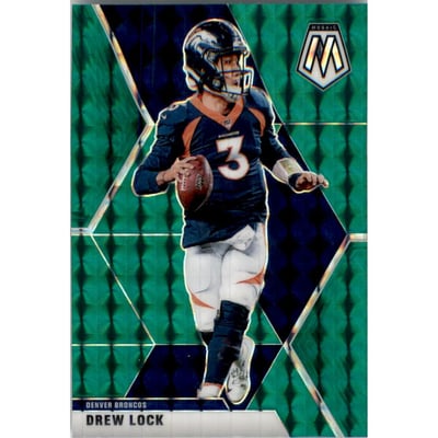 2020 Panini Mosaic Mosaic Green #66 Drew Lock