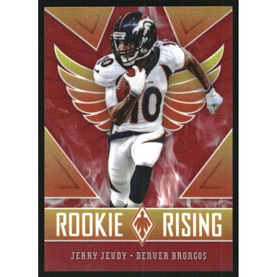 2020 Panini Phoenix Rookie Rising Red #7 Jerry Jeudy