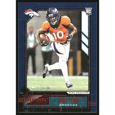 2020 Panini Playbook Orange #106 Jerry Jeudy