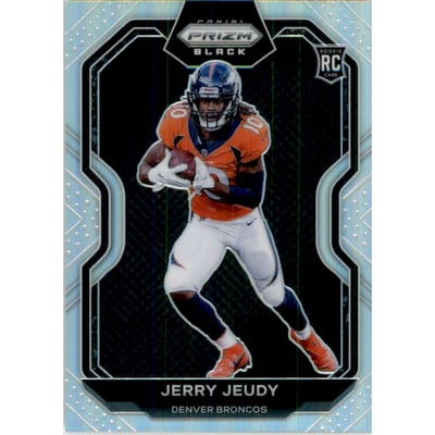 2020 Panini Prizm Black Silver #12 Jerry Jeudy