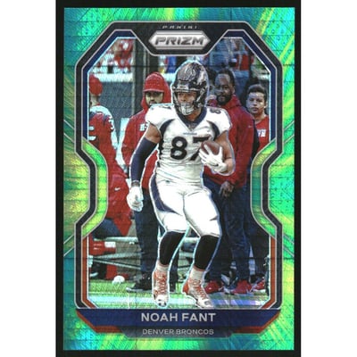 2020 Panini Prizm Prizms Hyper #112 Noah Fant