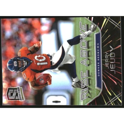 2020 Panini Spectra Rise Above Hyper #4 Jerry Jeudy