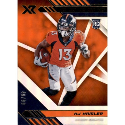 2020 Panini XR Orange #120 K.J. Hamler