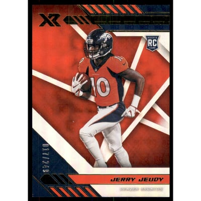 2020 Panini XR Red #105 Jerry Jeudy