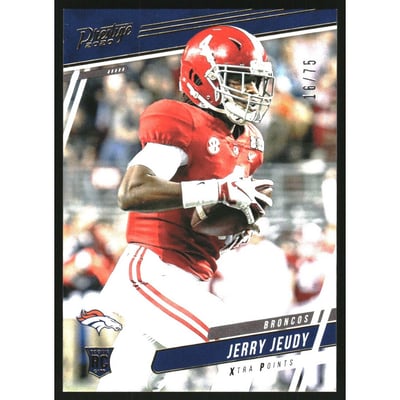 2020 Prestige Xtra Points Gold #257 Jerry Jeudy