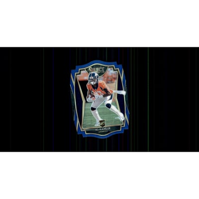 2020 Select Prizm Blue Die Cut #167 K.J. Hamler