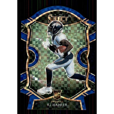 2020 Select Prizm Blue Die Cut #67 K.J. Hamler