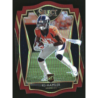 2020 Select Prizm Maroon Die Cut #167 K.J. Hamler