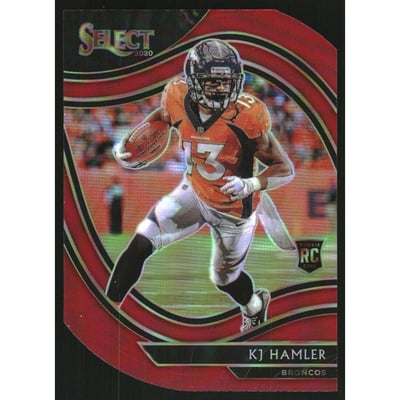 2020 Select Prizm Red Die Cut #367 K.J. Hamler