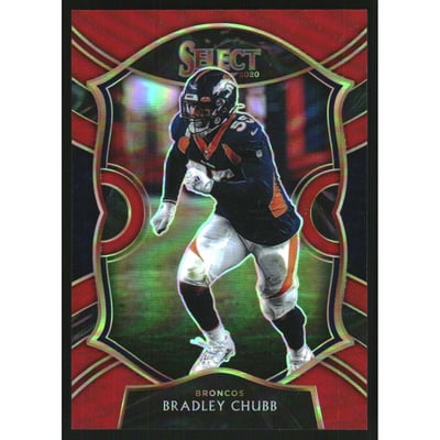 2020 Select Prizm Red #34 Bradley Chubb