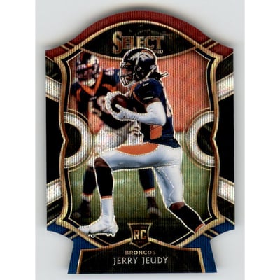 2020 Select Prizm Tri Color Die Cut #56 Jerry Jeudy
