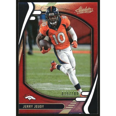 2021 Absolute Spectrum Red #53 Jerry Jeudy