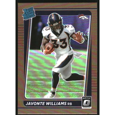 2021 Donruss Optic Bronze #215 Javonte Williams RR