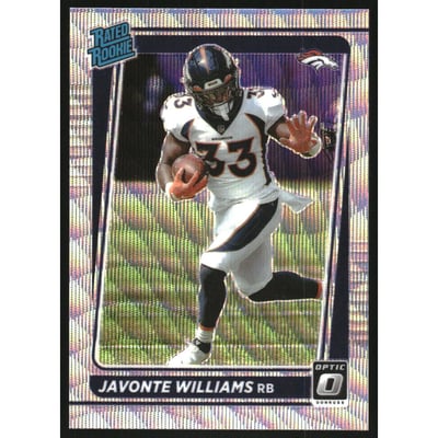 2021 Donruss Optic Wave #215 Javonte Williams RR