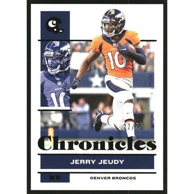 2021 Panini Chronicles Black #29 Jerry Jeudy