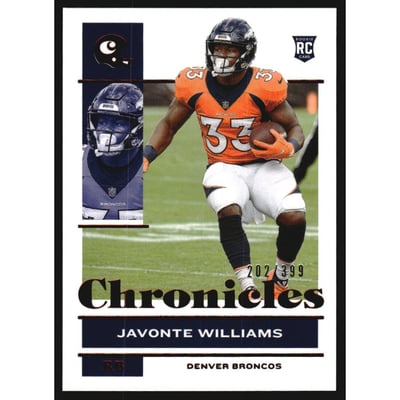 2021 Panini Chronicles Red #31 Javonte Williams