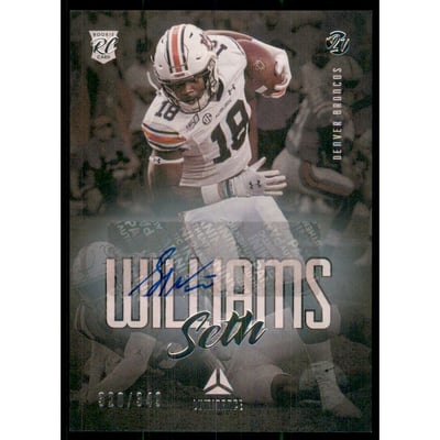 2021 Panini Luminance Autographs #170 Seth Williams/349