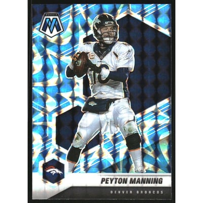 2021 Panini Mosaic Mosaic Reactive Blue #67 Peyton Manning