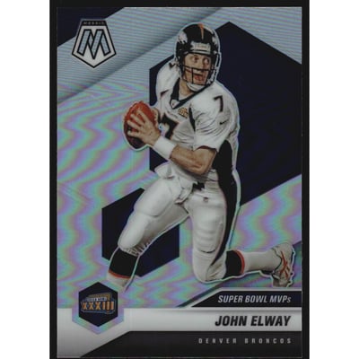 2021 Panini Mosaic Silver #297 John Elway MVP