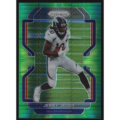 2021 Panini Prizm Prizms Hyper #199 Jerry Jeudy