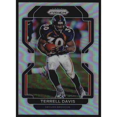 2021 Panini Prizm Prizms Silver #206 Terrell Davis