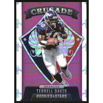 2021 Rookies and Stars Crusade Pink #15 Terrell Davis