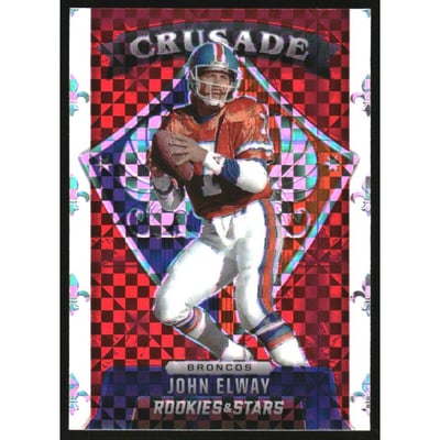 2021 Rookies and Stars Crusade Red #13 John Elway