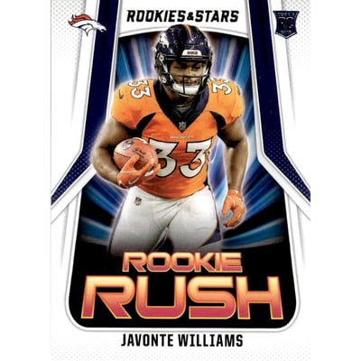2021 Rookies and Stars Rookie Rush #14 Javonte Williams