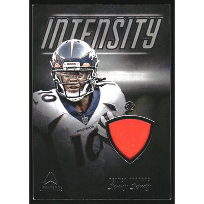 2022 Panini Luminance Intensity Jerseys #14 Jerry Jeudy