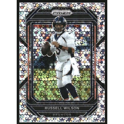 2022 Panini Prizm Prizms No Huddle #86 Russell Wilson
