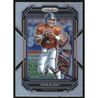 2022 Panini Prizm Prizms Silver #93 John Elway