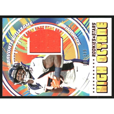 2022 Rookies and Stars High Octane Memorabilia #18 Javonte Williams/249