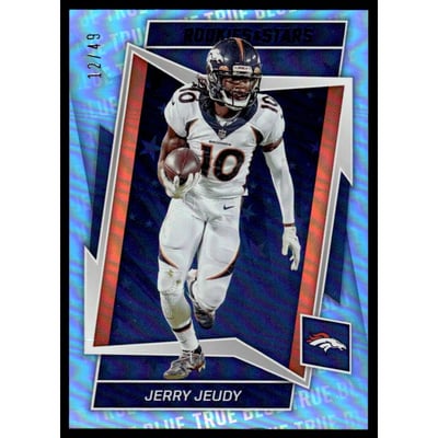2022 Rookies and Stars True Blue #31 Jerry Jeudy