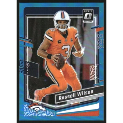 2023 Donruss Optic Aqua #57 Russell Wilson