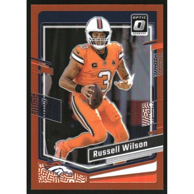 2023 Donruss Optic Orange #57 Russell Wilson