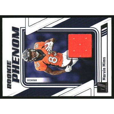 2023 Donruss Rookie Phenom Jerseys #21 Marvin Mims