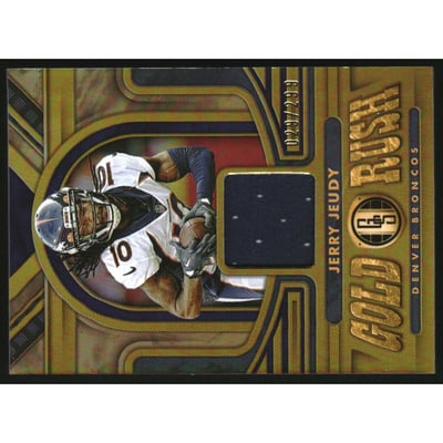 2023 Panini Gold Standard Gold Rush Materials #16 Jerry Jeudy
