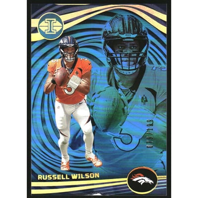 2023 Panini Illusions Light Blue #33 Russell Wilson