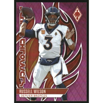 2023 Panini Phoenix Flame Throwers Pink #20 Russell Wilson