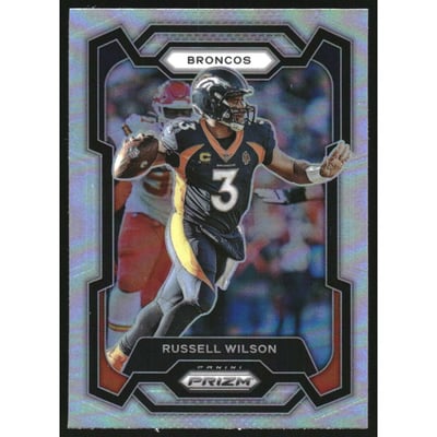 2023 Panini Prizm Prizms Silver #93 Russell Wilson