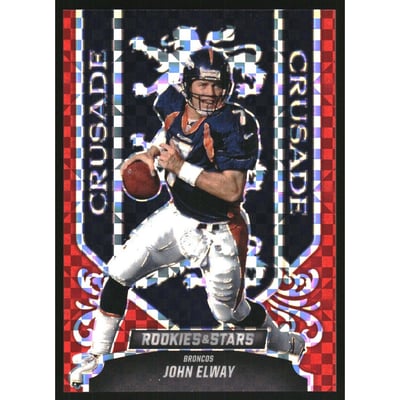 2023 Rookies and Stars Crusade Red Plaid #29 John Elway