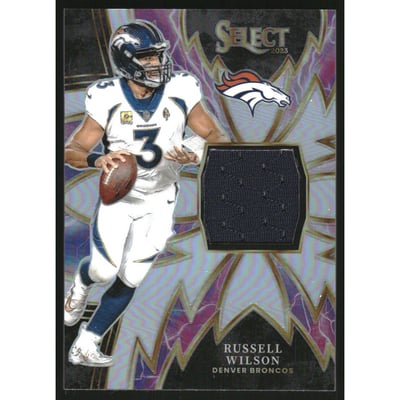 2023 Select Sparks Materials Prizm #17 Russell Wilson