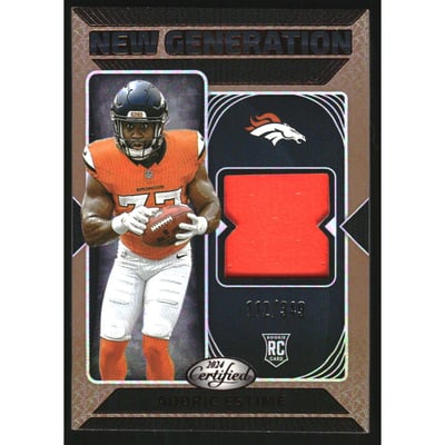 2024 Certified New Generation Jerseys Mirror Bronze #20 Audric Estime