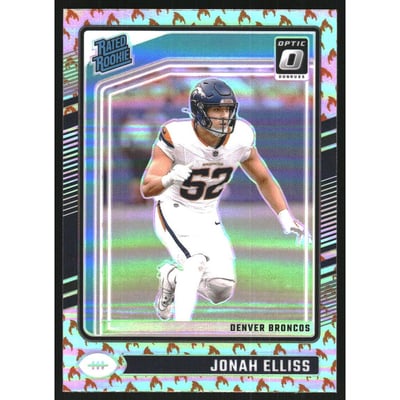 2024 Donruss Optic Fire #257 Jonah Elliss RR