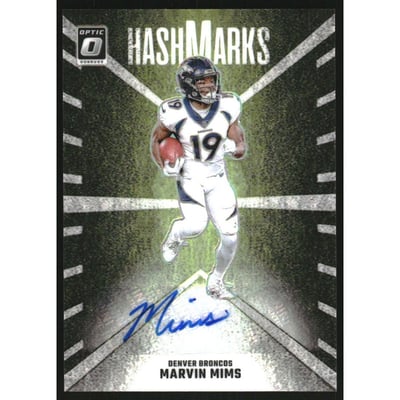2024 Donruss Optic Hash Marks #9 Marvin Mims
