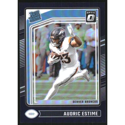2024 Donruss Optic Purple #206 Audric Estime RR