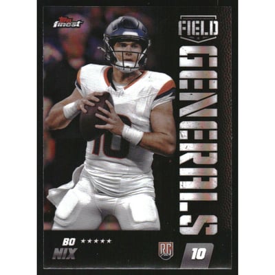 2024 Finest Field Generals Refractors #FG21 Bo Nix