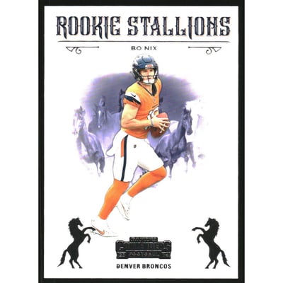 2024 Panini Contenders Rookie Stallions #2 Bo Nix