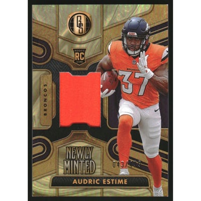 2024 Panini Gold Standard Newly Minted Memorabilia #35 Audric Estime