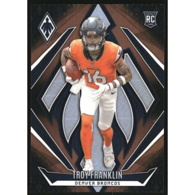2024 Panini Phoenix Bronze Fade #244 Troy Franklin